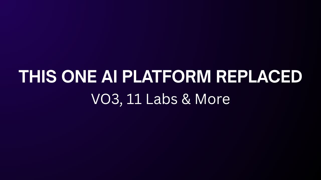 Stop Paying for 6 AI Tools — This ONE Platform Replaces Them All